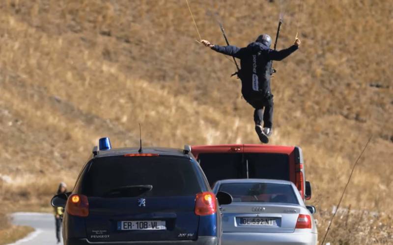 Krasses Paragliding-Video: „No Way !“