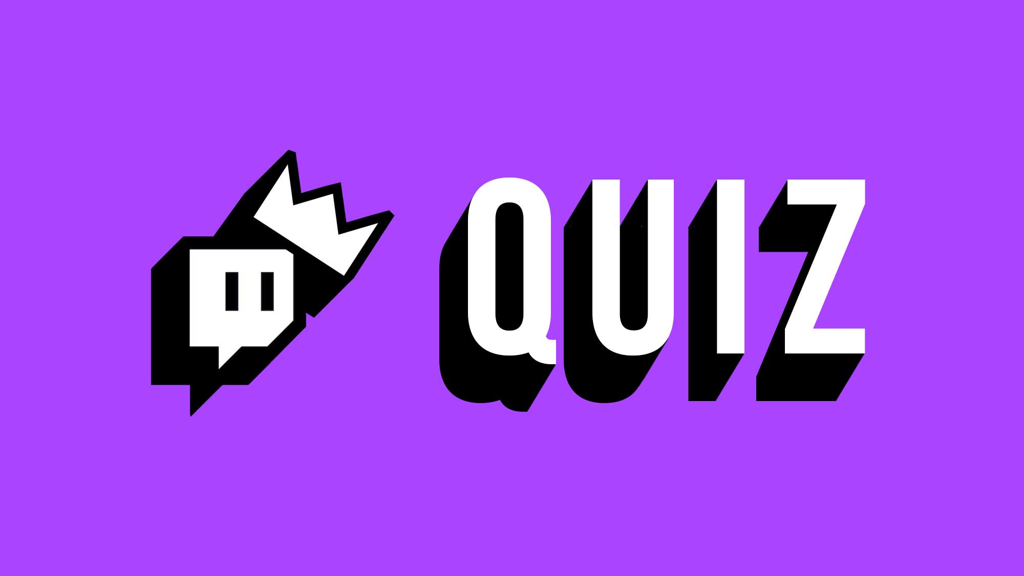 Macht mit bei unserem 1. Serien-Quiz live auf Twitch!