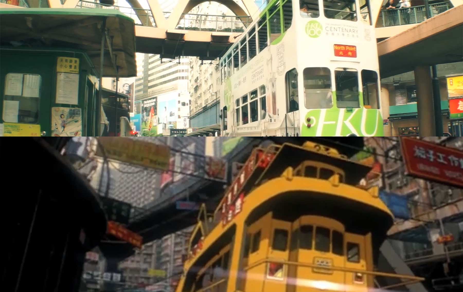 „Ghost in the Shell“-Szenen vs. echtes Hong Kong