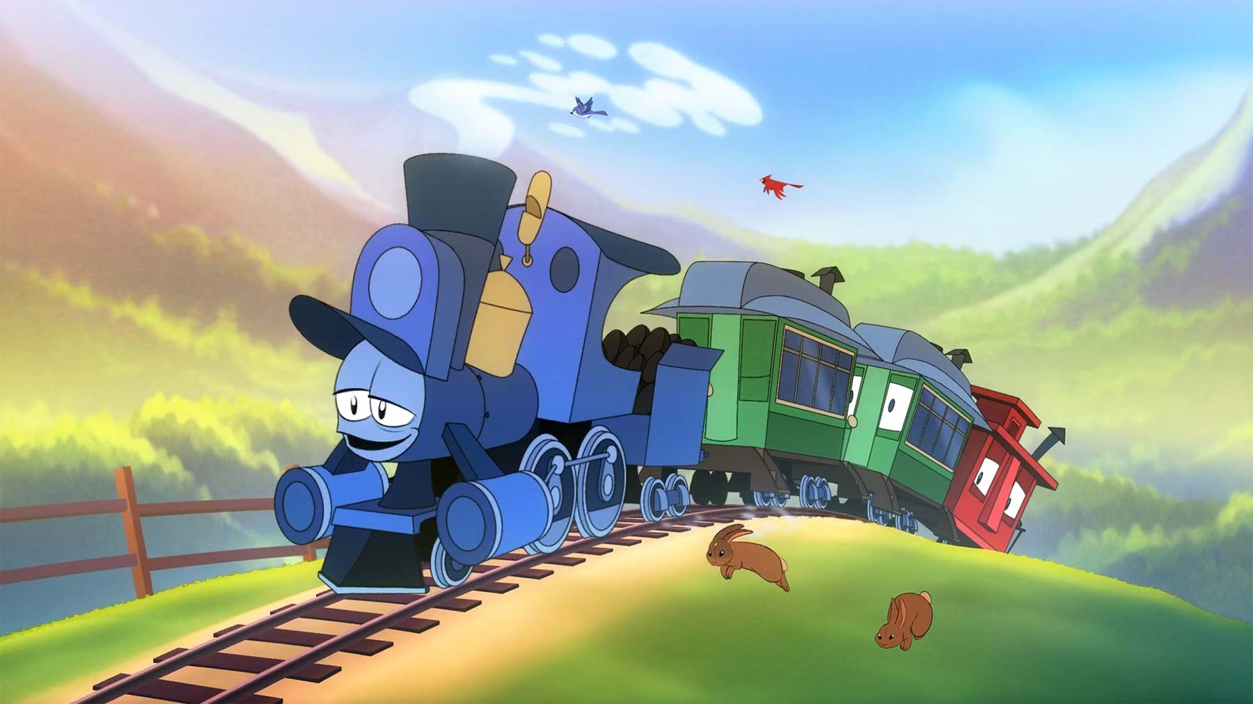 Animierter Kurzfilm: „The Brave Locomotive“