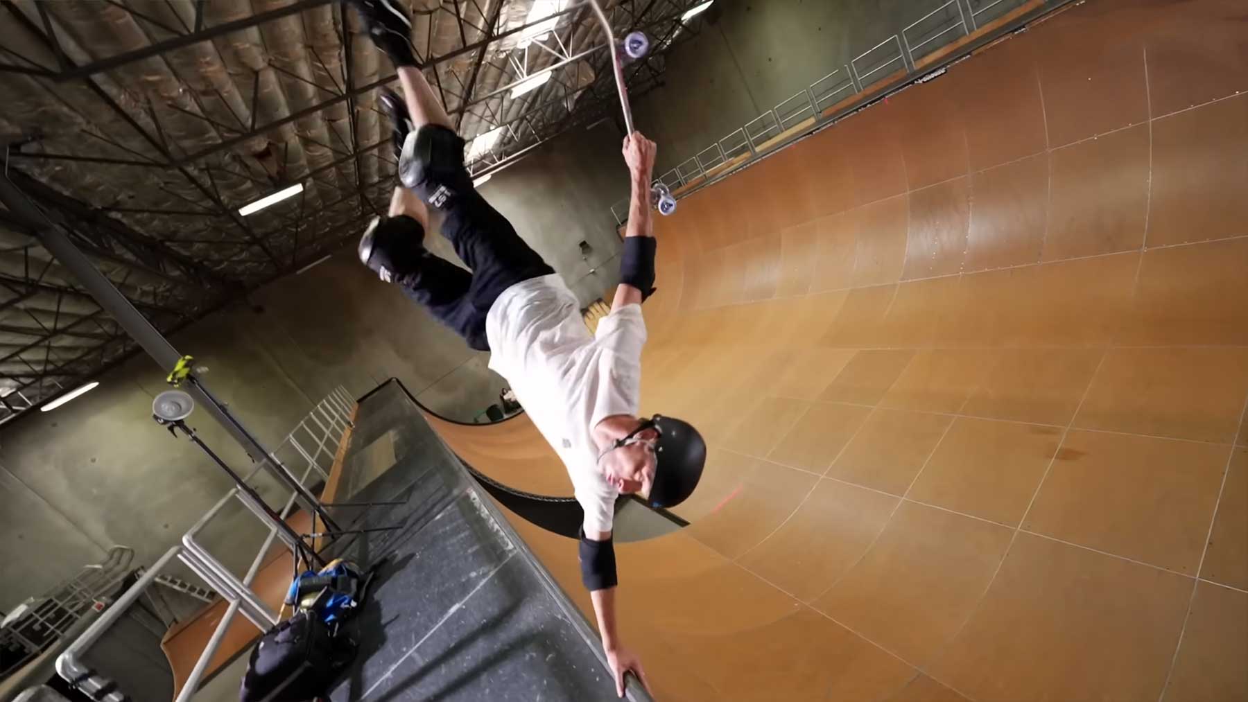 Neuer Skateboarding-Part von Tony Hawk (im Alter von 55 Jahren)