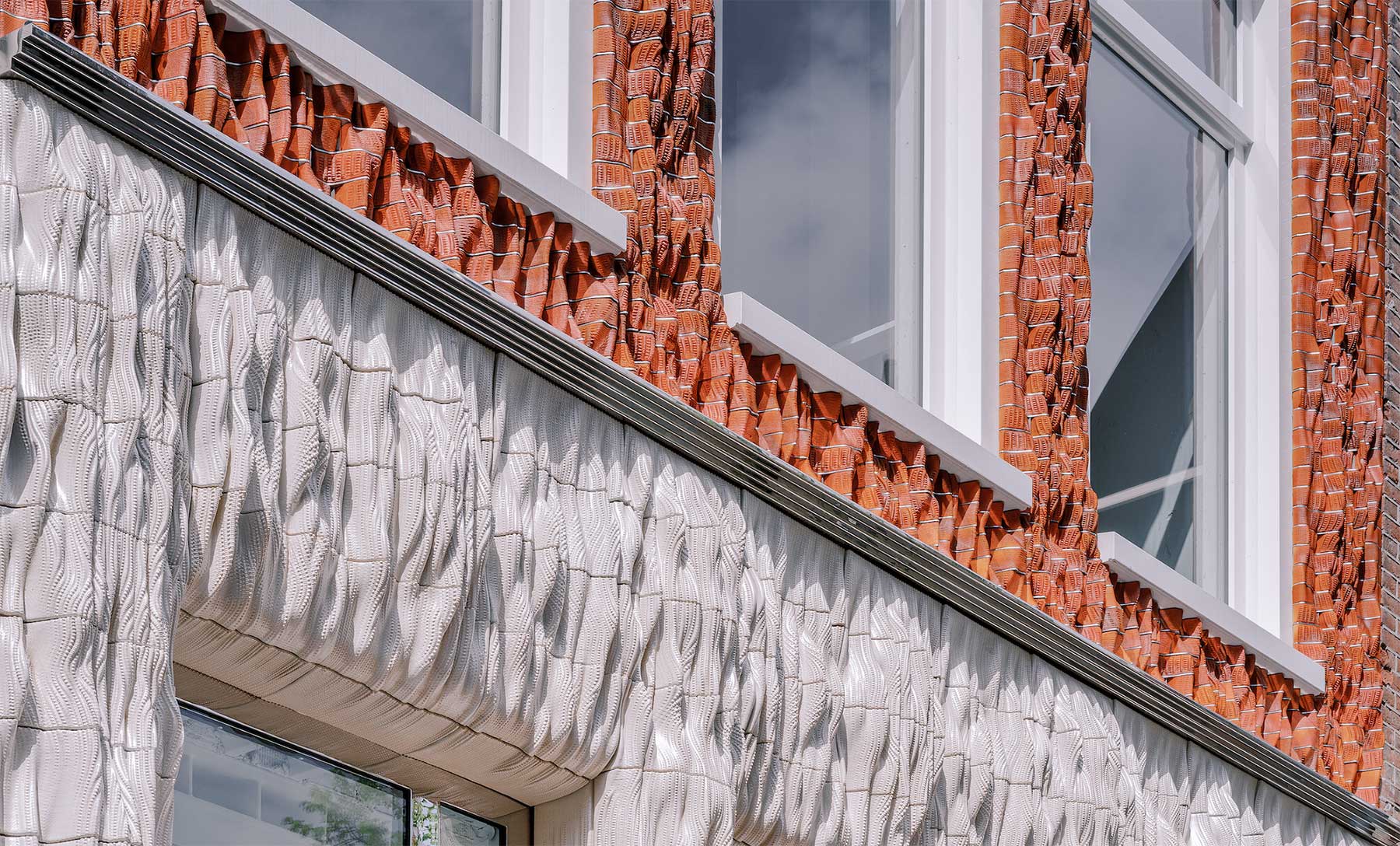 3D-gedruckte Fassaden-Elemente: "Ceramic House" in Amsterdam 3D-gedruckte-fassade-ceramic-house-niederlande 