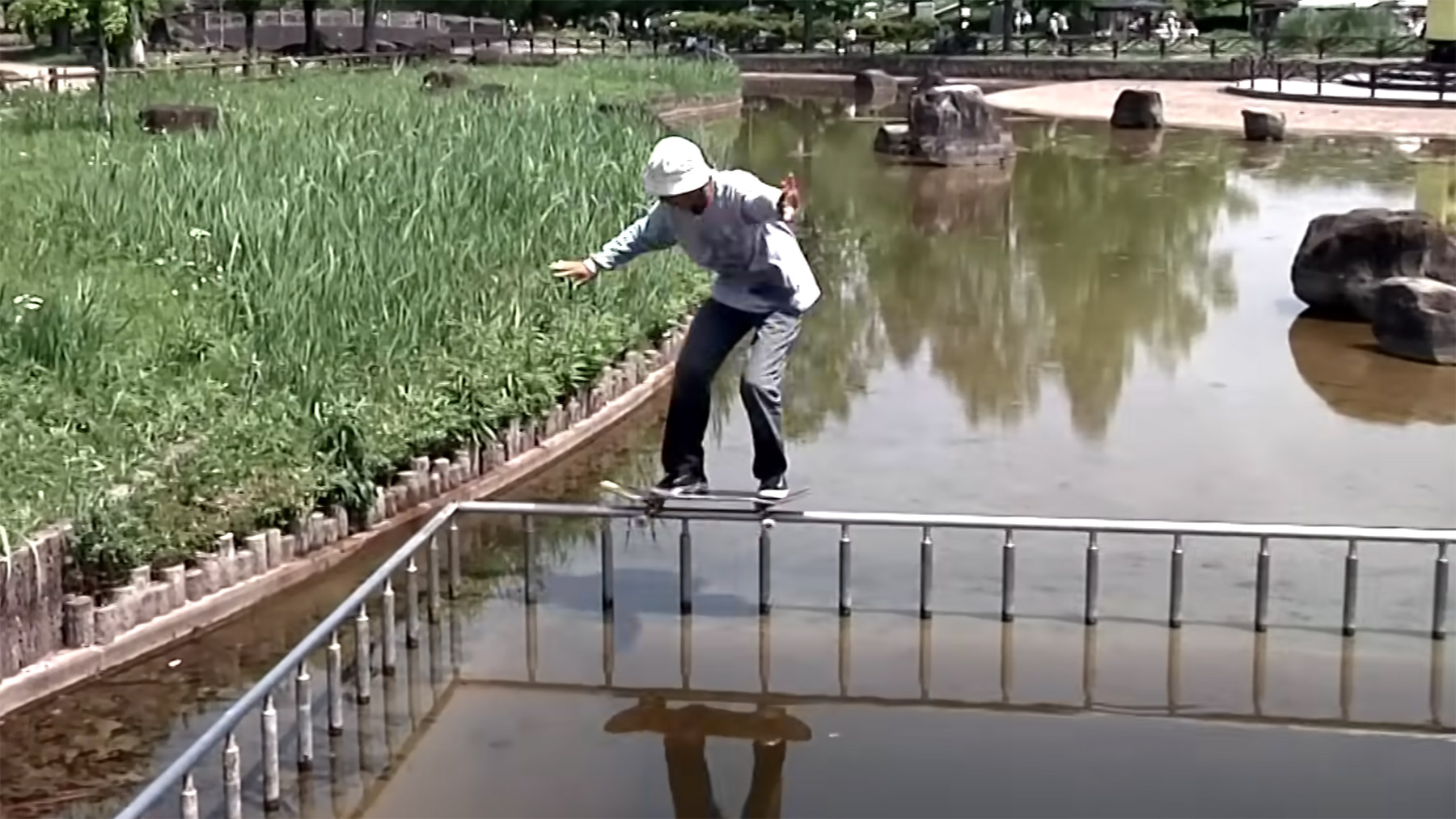 Ausgefallene Skateboard-Tricks von Gou Miyagi