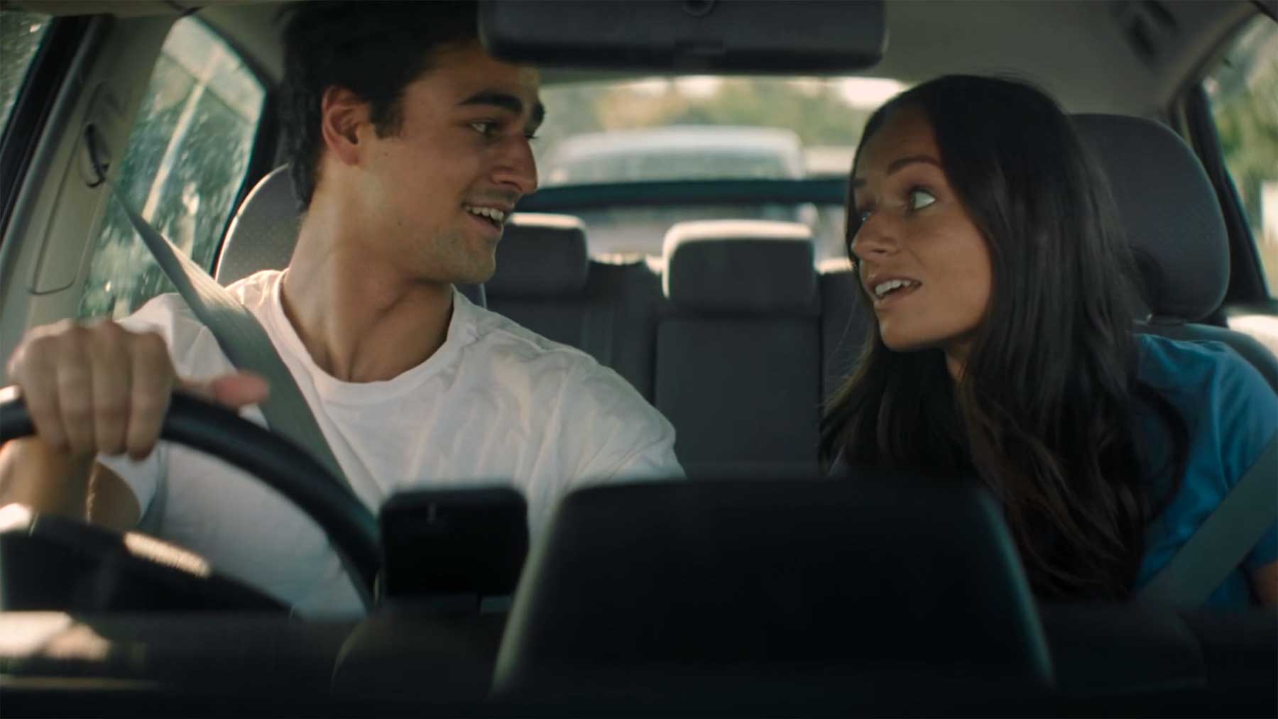 Dieser Kurzfilm spielt komplett in einem Auto The-Driver-Kurzfilm 