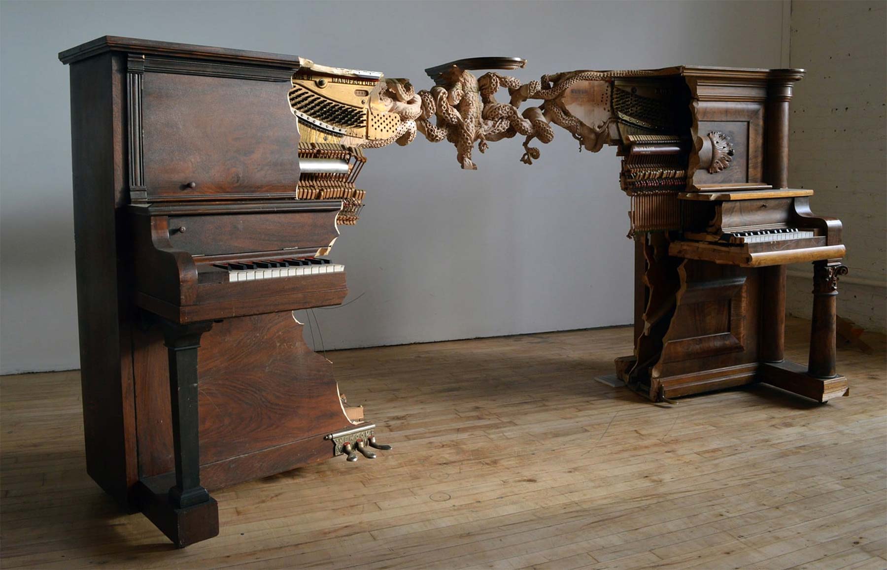 Oktopus-Klavier von Maskull Lasserre