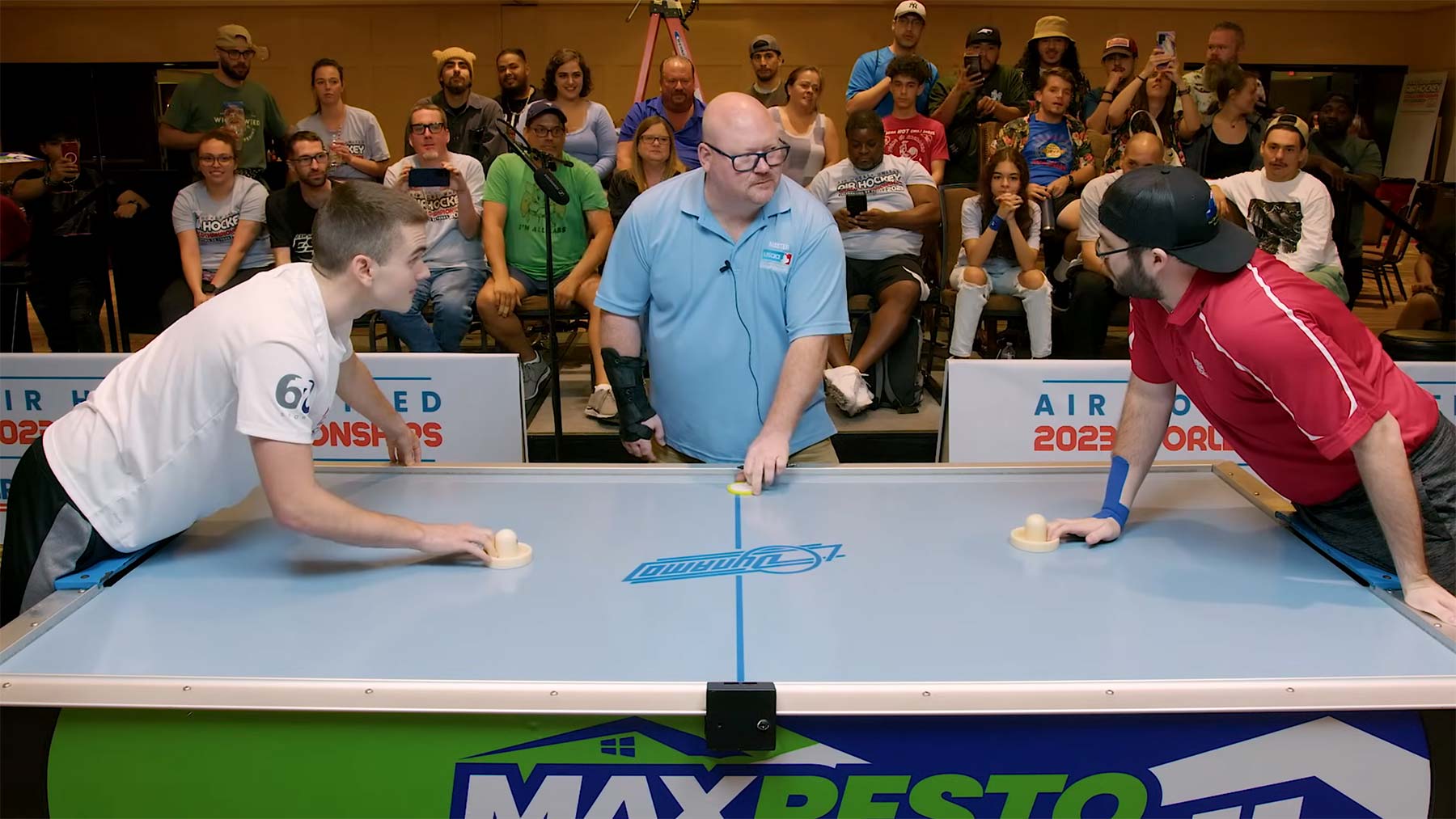 Weltmeisterschaft im professionellen Airhockey-Spielen airhockey-weltmeisterschaften-2023-finale 