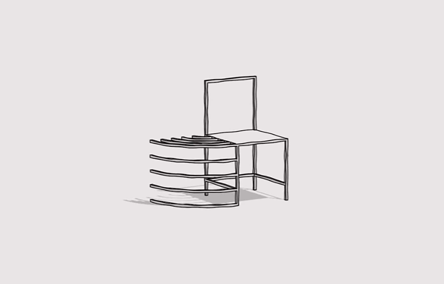 1 chair, 50 animations – “Manga Chairs”