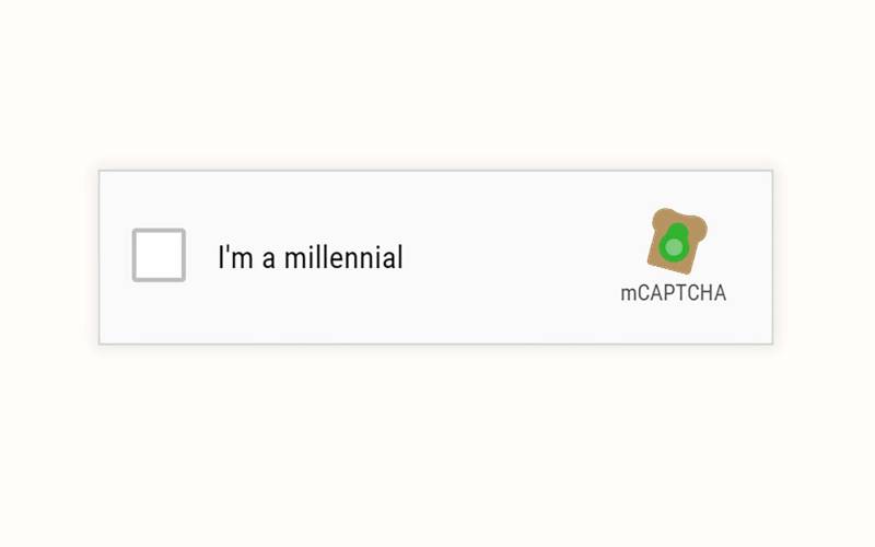 Captcha, das nur Millennials lösen können