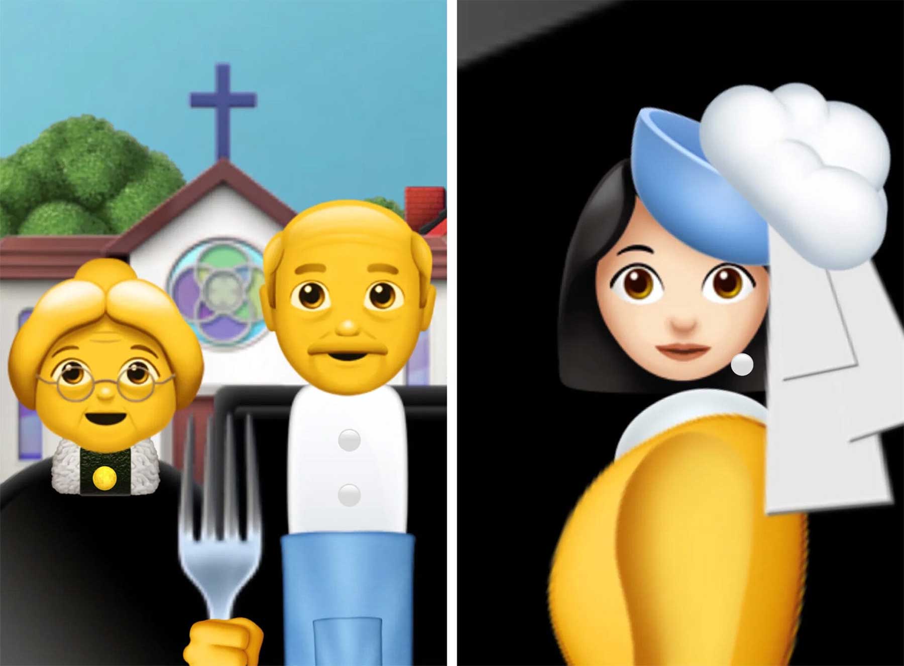 Gemälde-Klassiker aus Emojis nachgebaut gemaelde-mit-emojis-nachgemacht-ND-Stevenson 