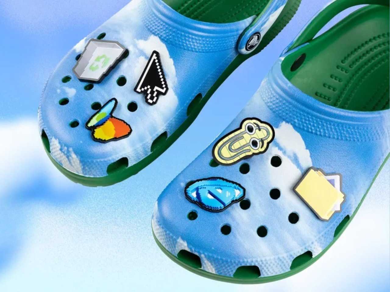 Windows-XP-Sandalen: Crocs im Retro-Design Windows-XP-Sandalen-Crocs-02 
