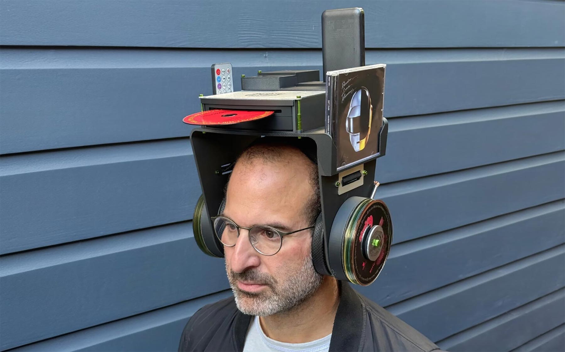 Kopfhörer mit integriertem CD-Player