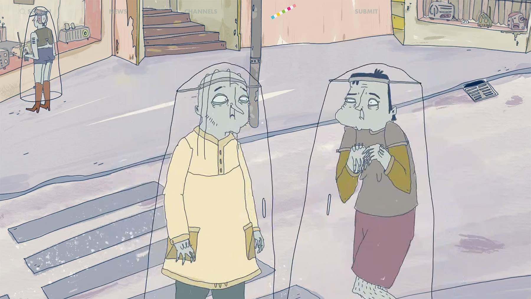 In dieser dystopischen Zukunft dürfen Menschen sich nicht berühren