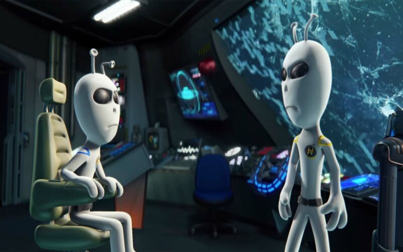 „2ALIENS“ ist eine lustige Webserie über 2 bekloppte Aliens