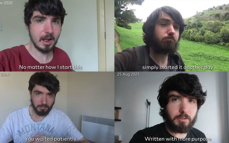 5 Jahre, 1 Wort pro Tag: kreative Videobotschaft