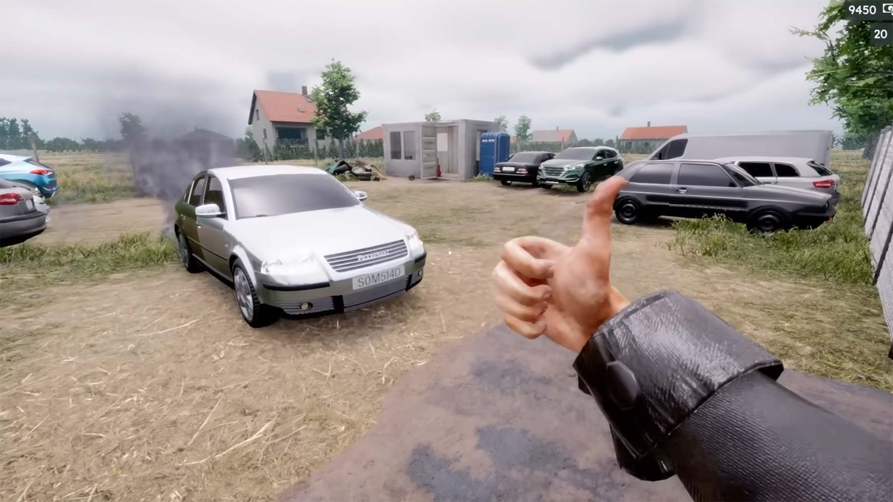 Spiel lässt einen als dubioser Händler Schrottkarren verkaufen Totally-Legit-Wheeler-Dealer-game-trailer 