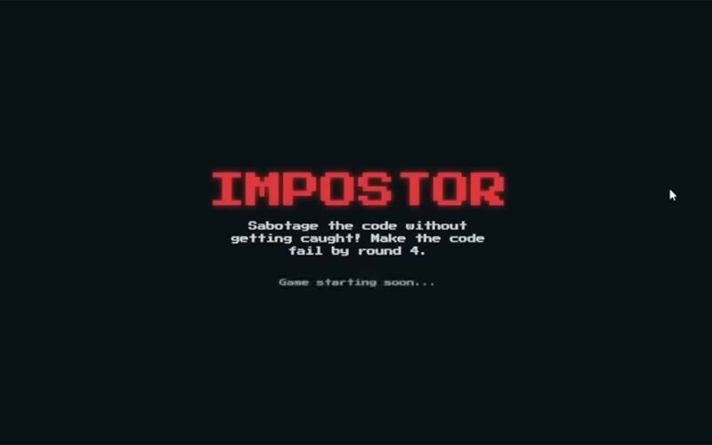 „Code Mafia“ ist „Among Us“ für Programmierer:innen