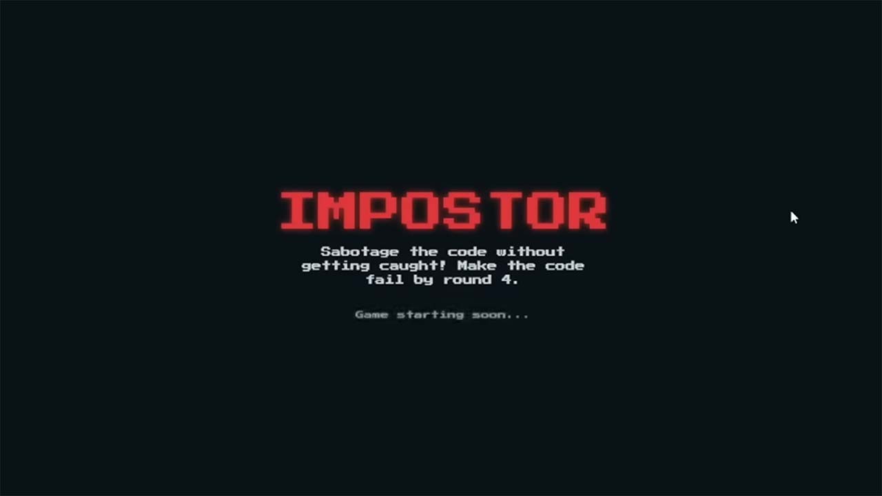 "Code Mafia" ist "Among Us" für Programmierer:innen Code-Mafia-Game