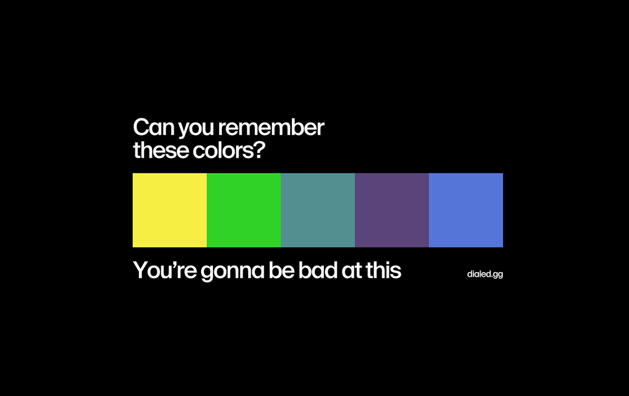 Spiel: Wie gut kannst du dir Farbtöne merken? Color-game-dialed-gg 