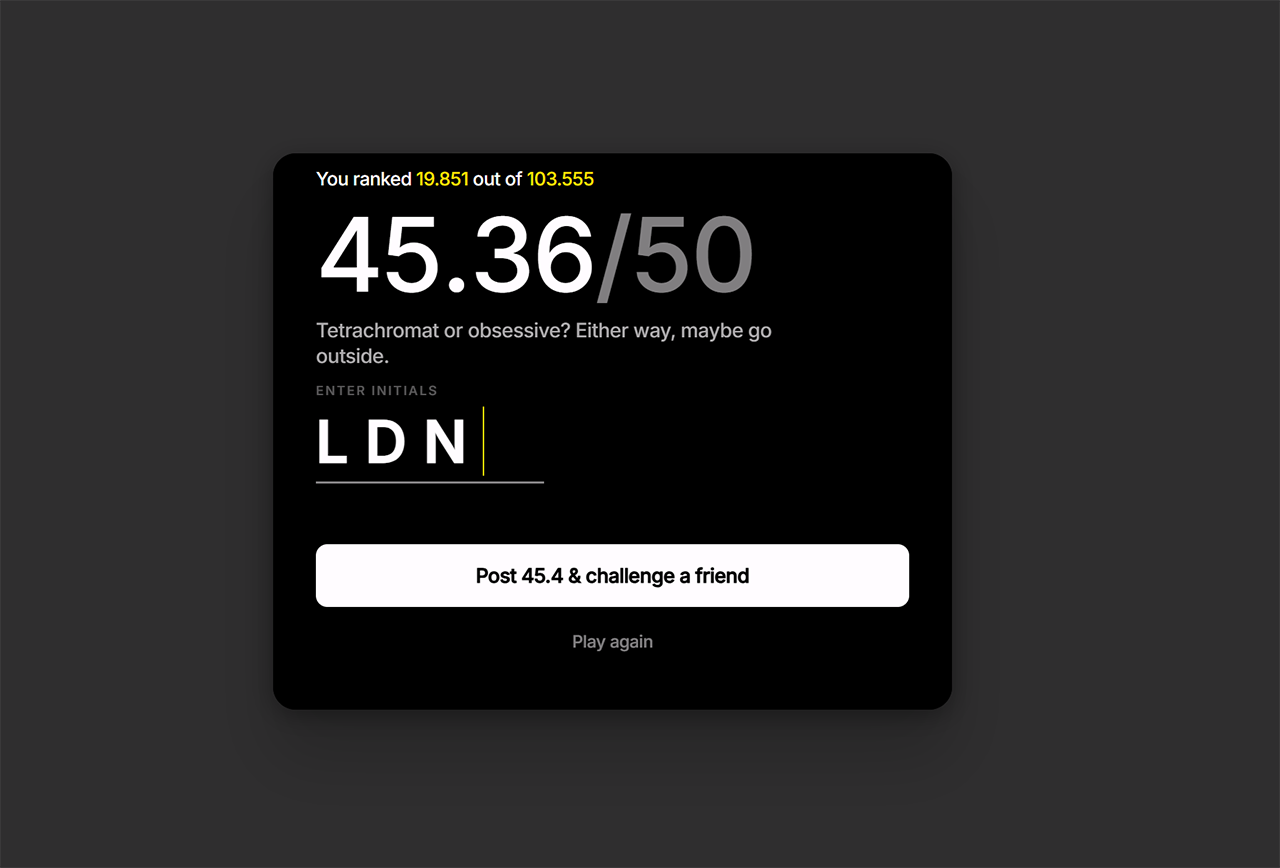 Spiel: Wie gut kannst du dir Farbtöne merken? Color-game-dialed-gg3 