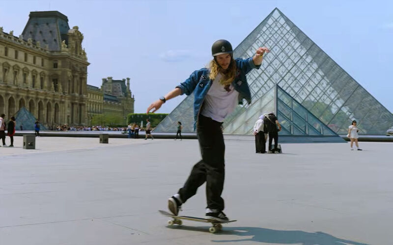 Skateboard-Video von Brett Novak: „The Shape of Paris“