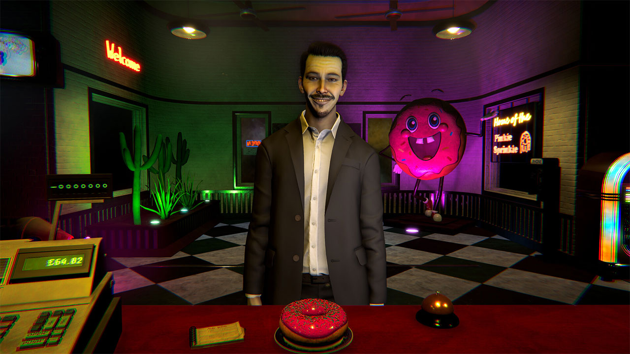 Horror-Gebäckverkauf-Spiel: "DONUT PANIC" Donut-Panic-Game-Trailer 