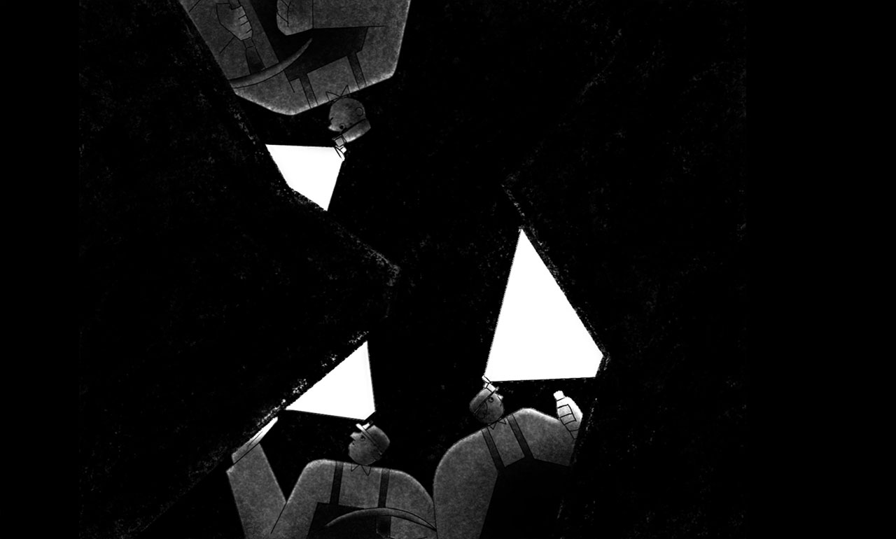 Bergbauer machen eine skurrile Entdeckung: Kurzfilm "Mine!" Mine-animierter-kurzfiml-bergbauer 