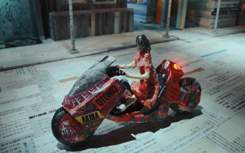 Papier-Stopmotion-Animation: „Light Hole“