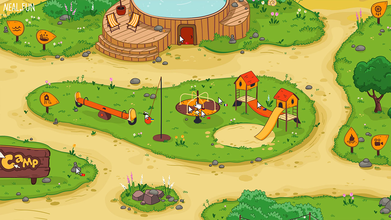 "Cursor Camp" ist ein Abenteuerspielplatz für euren Mauszeiger Cursor-Camp 
