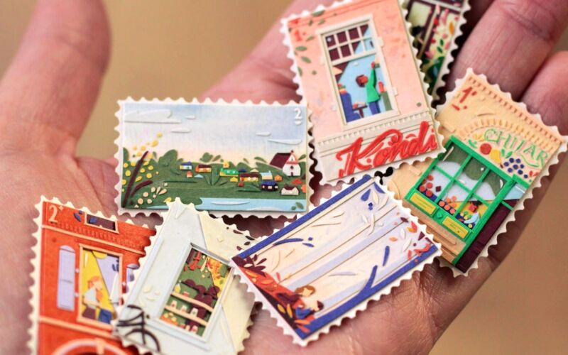 Kreative Miniatur-Papierkunst von Laura K. Sayers