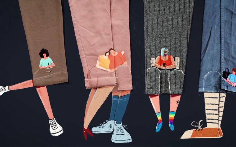 Auf Kleidung animierter Kurzfilm: „Our Uniform“