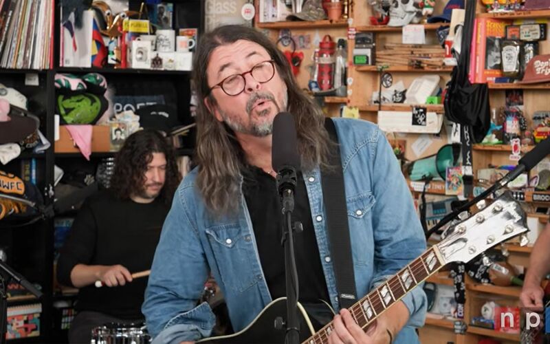Foo Fighters im Tiny Desk Concert