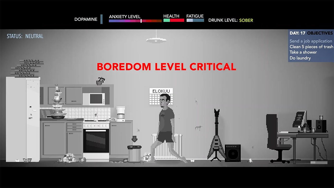 Im "Arbeitslosigkeits-Simulator" kann man vor Langeweile sterben Unemployment-Simulator-2018-trailer
