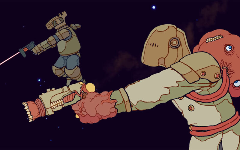 Kunstvoller Animation: „War of Lights“