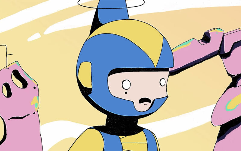 Kreativ animierter Kurzfilm: „Escape Velocity“