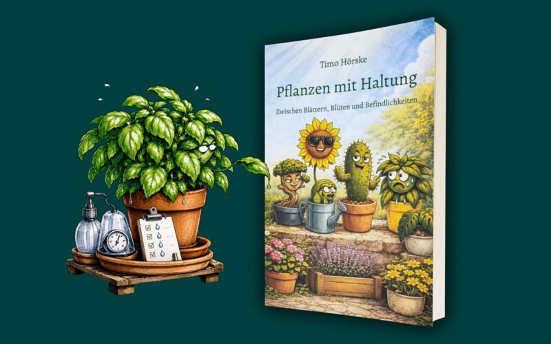 Im Buch „Pflanzen mit Haltung“ können Pflanzen reden