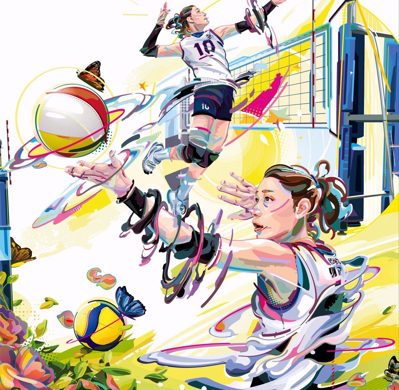 Digital Paintings von 1000DAY 1000DAY-illustrationen