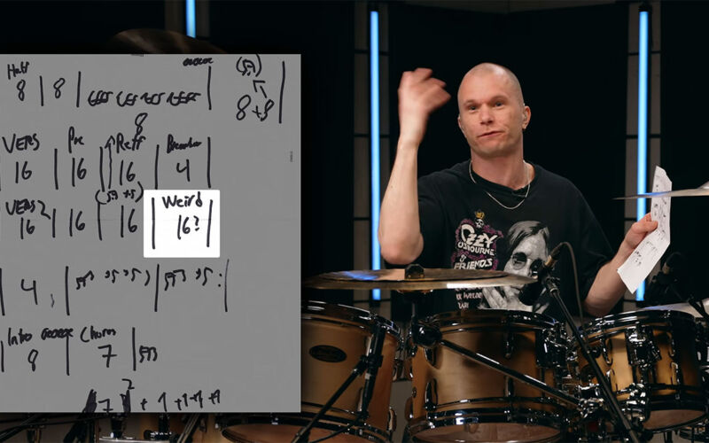 Schlagzeuger improvisiert „Down With The Sickness“-Drums