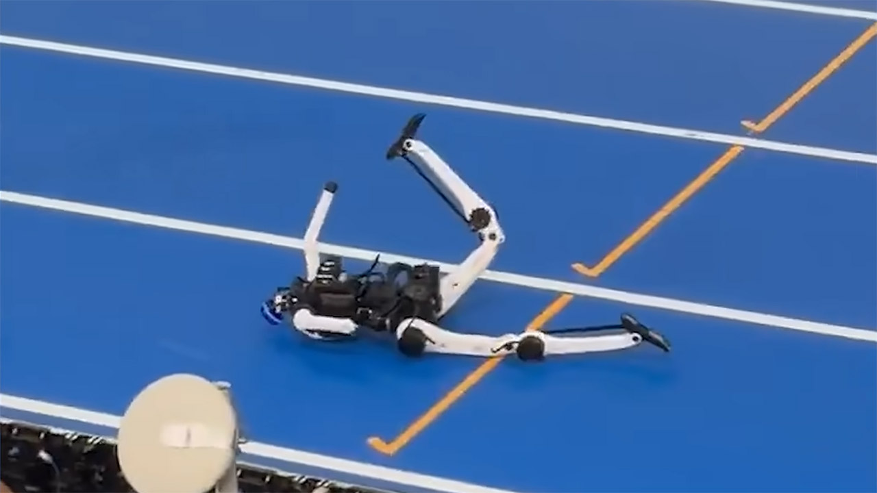 Roboter-Sport-Fails bei den 2026 World Humanoid Robot Games Roboter-Sport-Fails