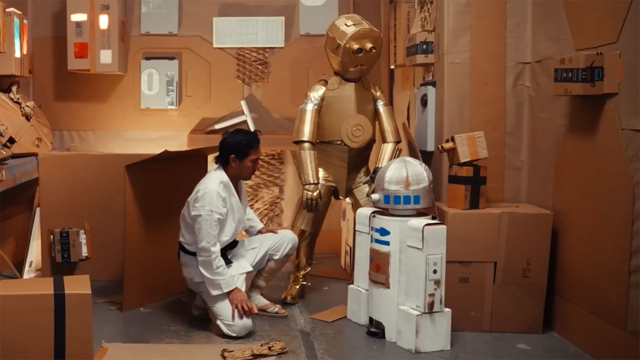 "Star Wars" aus Pappe nachgestellt Star-Wars-aus-Pappe