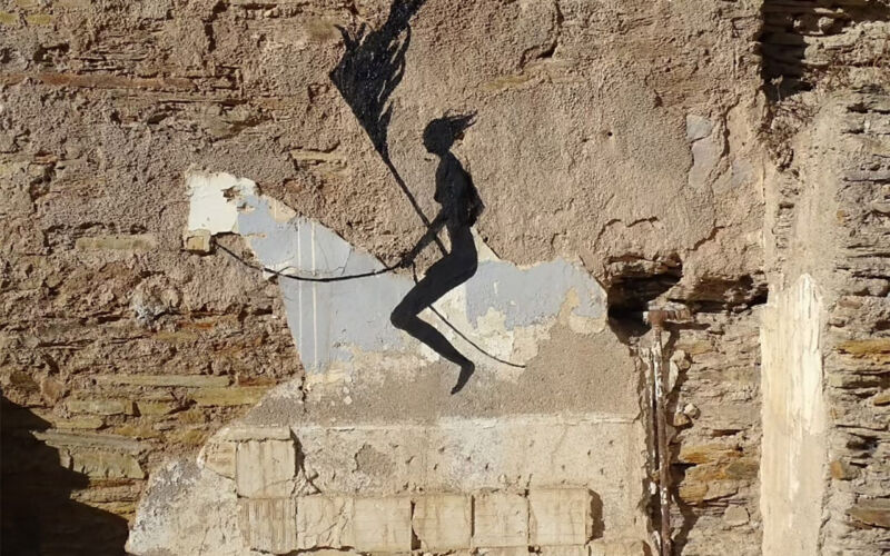 Kreative Street Art von David de la Mano