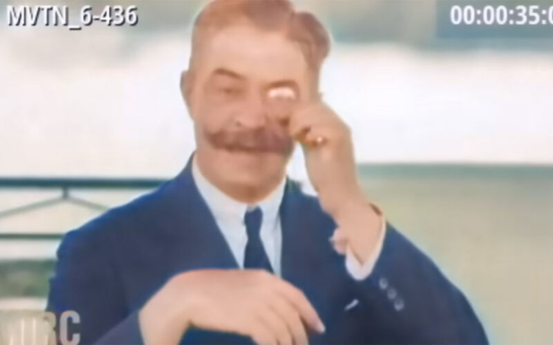 1. „How to“-Video der Welt: Wie man einen Monokel trägt