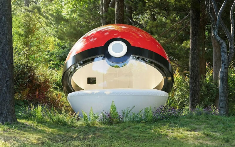 In einem Pokeball schlafen