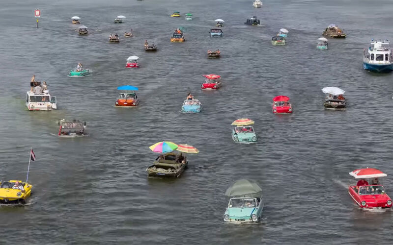 Amphibienfahrzeugtreffen in Berlin 2026