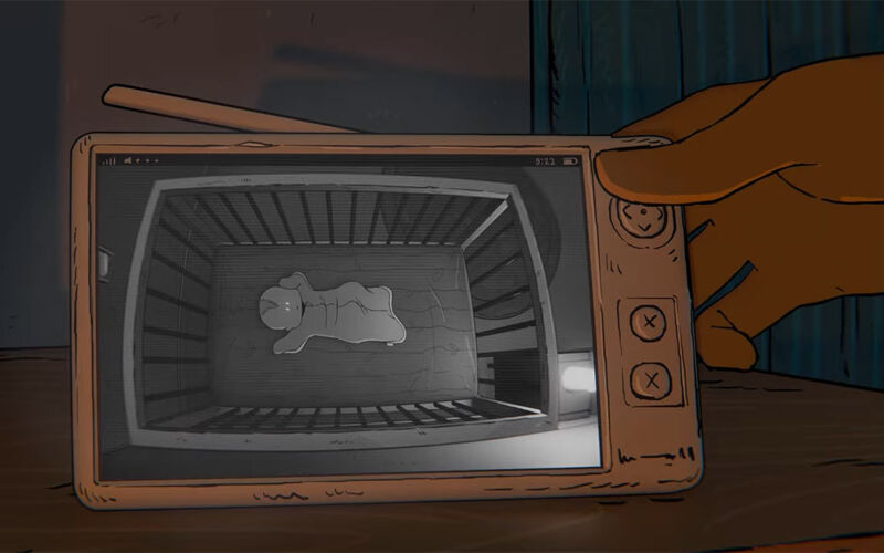 Animierter Horror-Kurzflm: „Monitor“