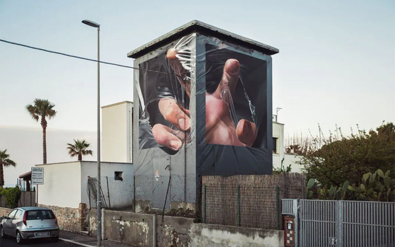 Perspektivische 3D-Murals von Shozy