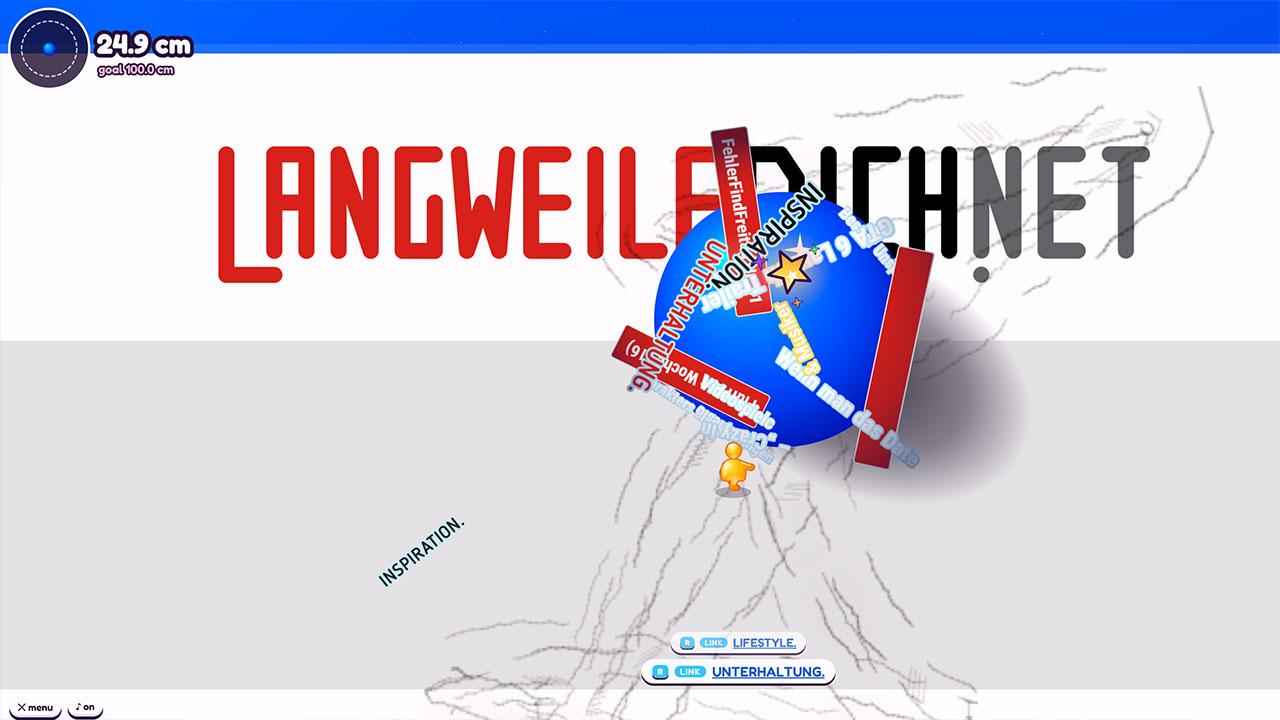 Katamari auf Webseiten spielen Website-Katamari-Weball-02